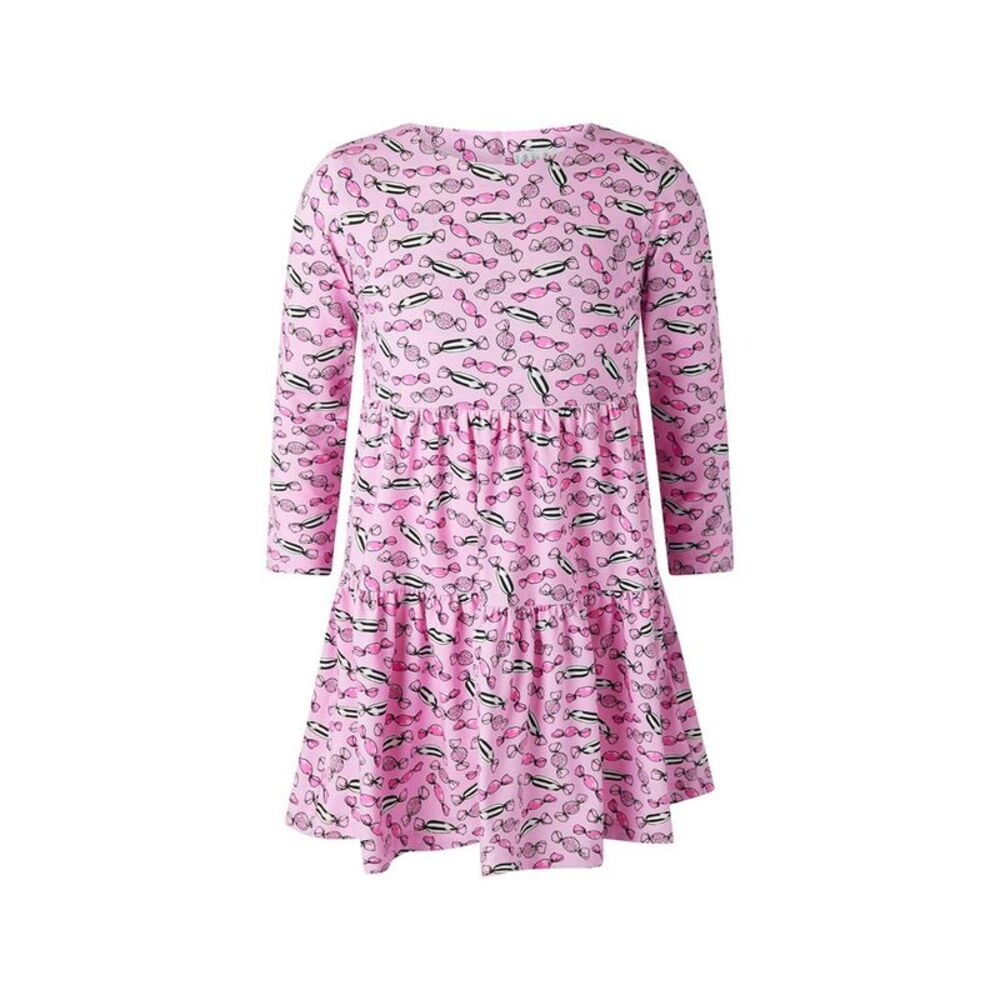 Rachel Riley Girls  Candy Tiered Jersey Dress